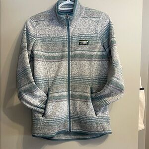 L.L. Bean Women's green and Gray Utility Jacket